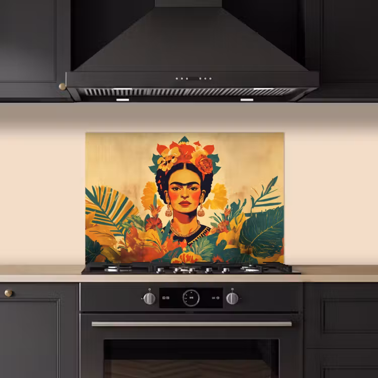 Salpicaderos de cocina - Femenino - Flores - Joyería — 5