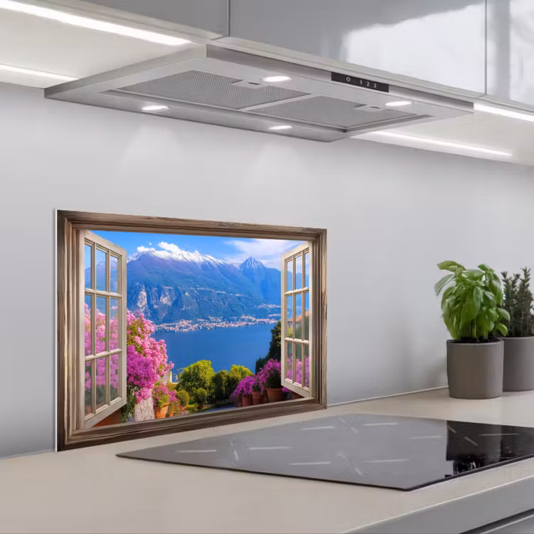 Salpicaderos de cocina - Mirador - Montaña - Paisaje - Vistas - Lago — 1