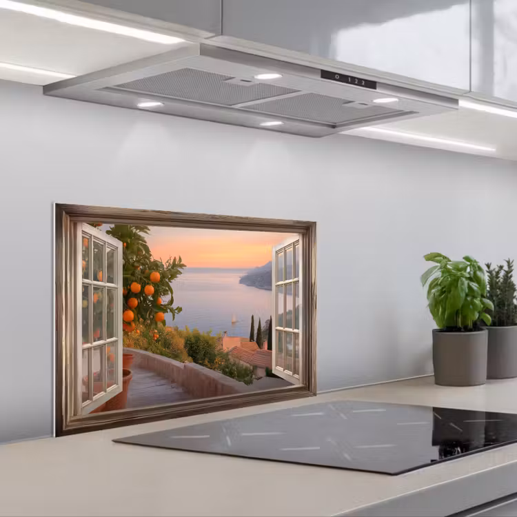 Salpicaderos de cocina - Mirador - Vistas - Lago - Paisaje — 1