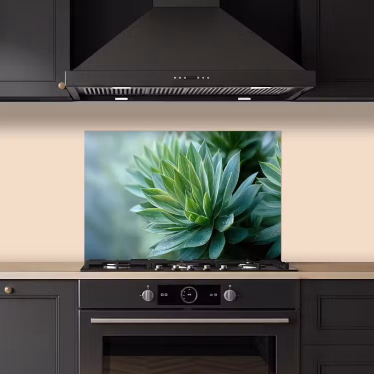 Salpicaderos de cocina - Hoja - Planta - Verde - Textura — 5