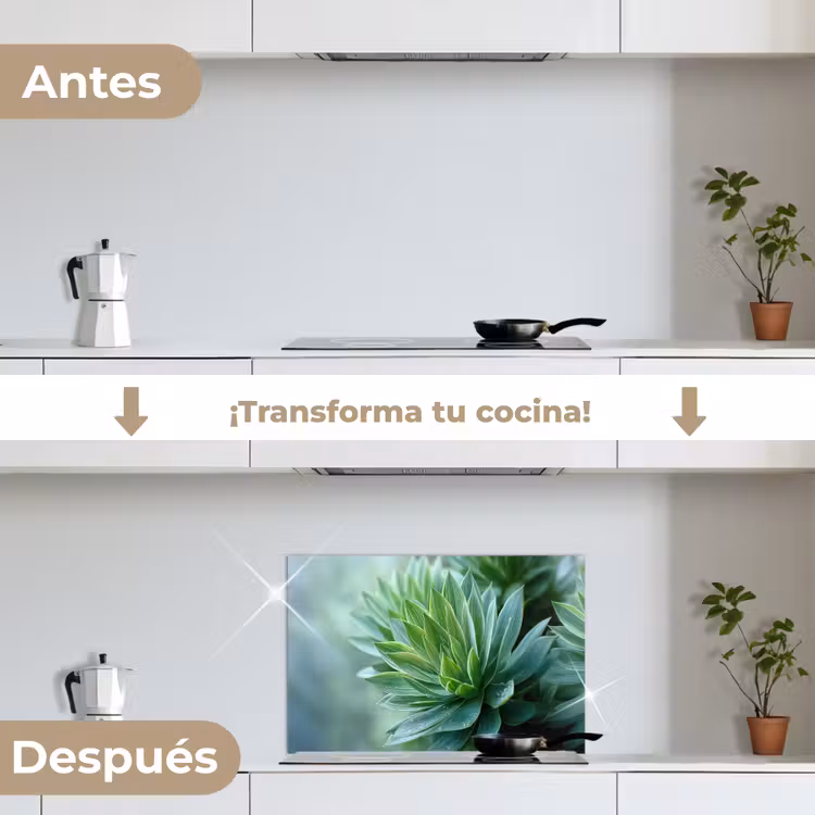 Salpicaderos de cocina - Hoja - Planta - Verde - Textura — 7