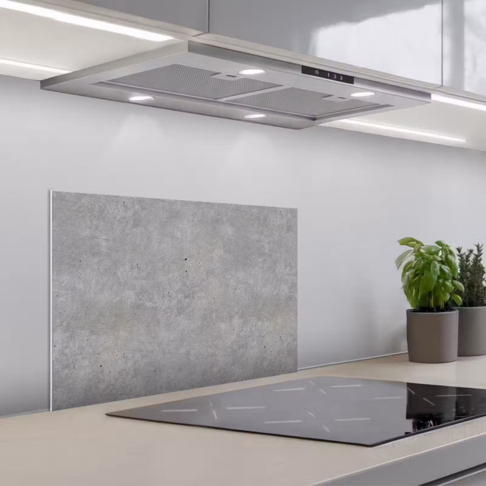 Salpicaderos de cocina - Hormigón - Patrones - Industrial — 1