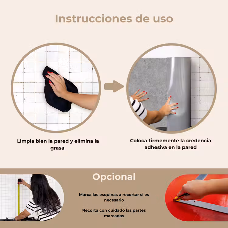 Salpicaderos de cocina - Hormigón - Patrones - Industrial — 6