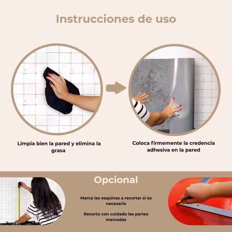 Salpicaderos de cocina - Industrial - Hormigón - Patrones — 6