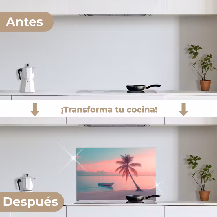 Salpicaderos de cocina - Mar - Barco - Puesta de sol — 7