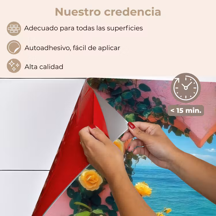 Salpicaderos de cocina - Corazón - Mar - Muro — 4