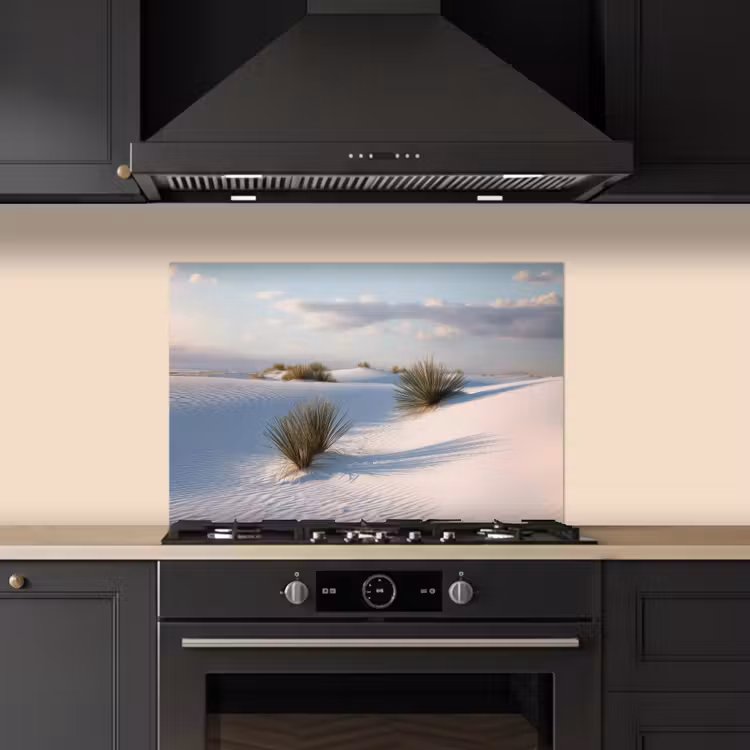 Salpicaderos de cocina - Dunas - Hierba - Nubes - Beige — 5