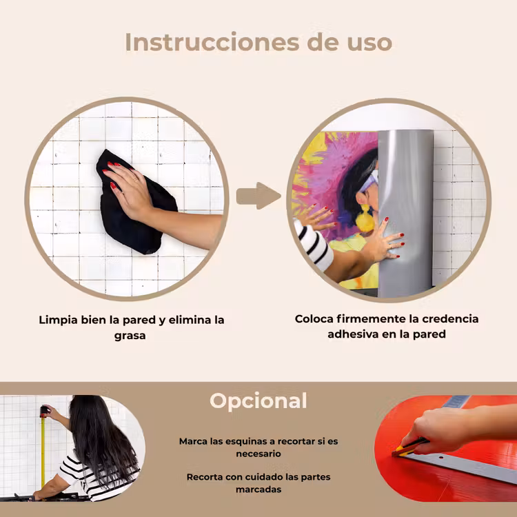 Salpicaderos de cocina - Mujer - Sombrero - Morado - Vino — 6