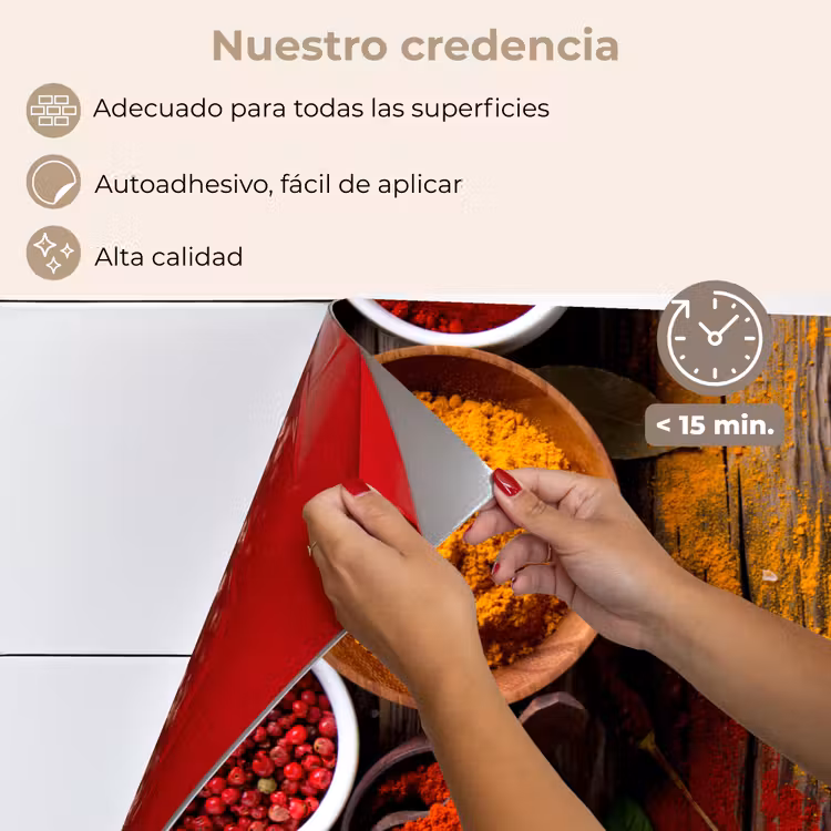 Salpicaderos de cocina - Paleta de colores de la Naturaleza — 4