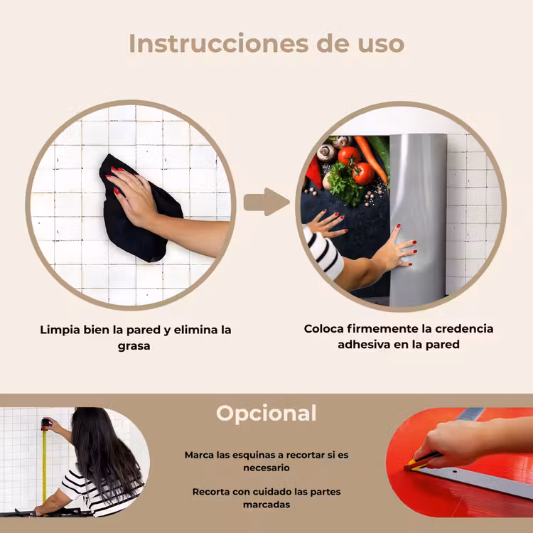 Salpicaderos de cocina - Cosecha fresca en la cocina — 6