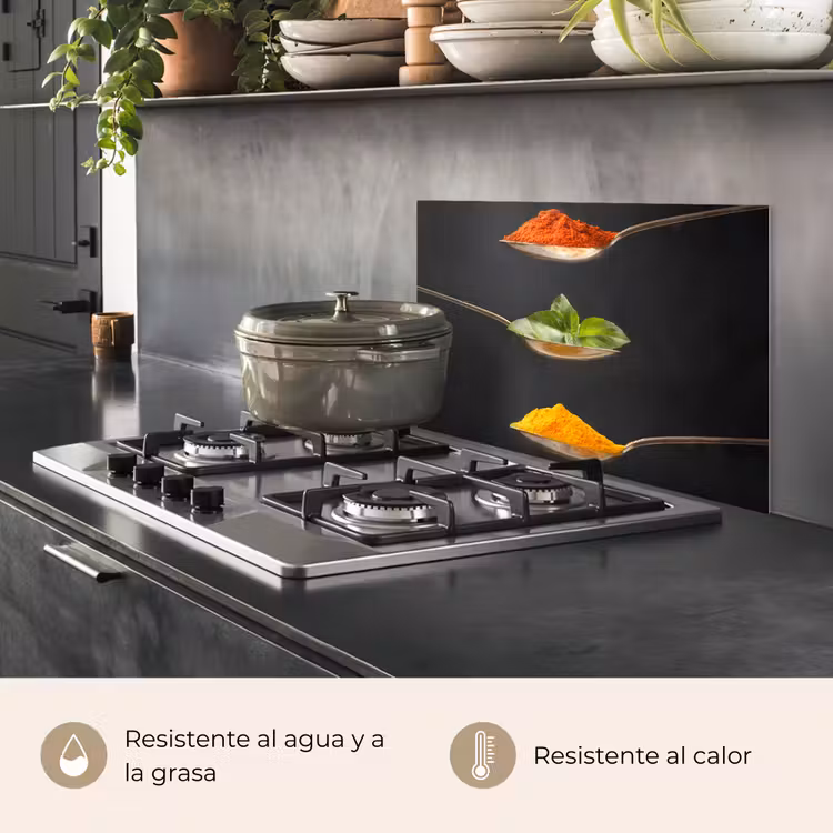Salpicaderos de cocina - Acentos de sabor flotantes — 2