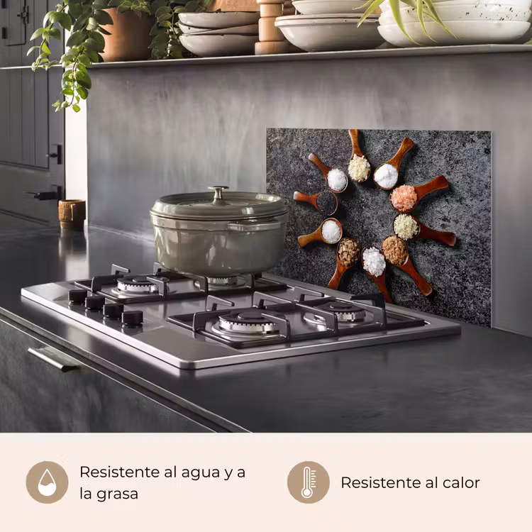 Salpicaderos de cocina - Galaxia de cristales de sal — 2