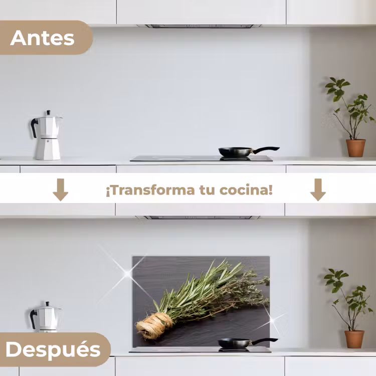 Salpicaderos de cocina - Herb Owl Elegance — 7