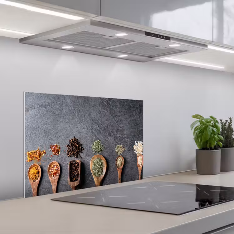 Salpicaderos de cocina - Cazo - Hierbas - Especias - Industrial — 1