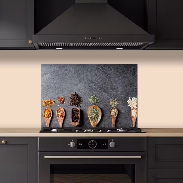 Salpicaderos de cocina - Cazo - Hierbas - Especias - Industrial — 5