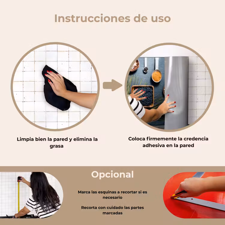 Salpicaderos de cocina - Hierbas - Cucharas - Especias - Cocina — 6