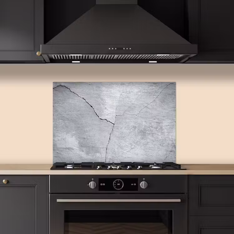 Salpicaderos de cocina - Hormigón - Desgarro - Gris — 5