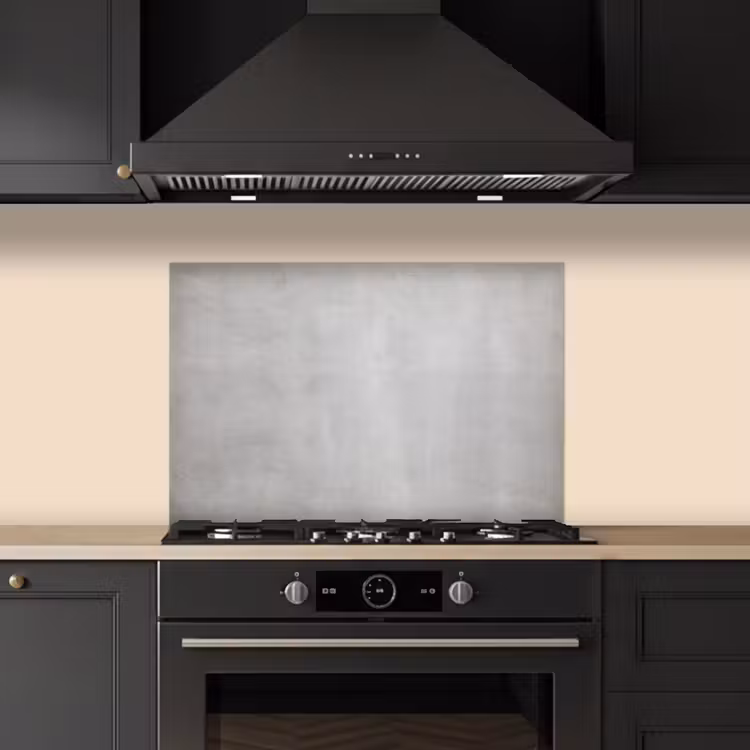 Salpicaderos de cocina - Hormigón - Gris - Cemento - Industrial - Texturizado — 5