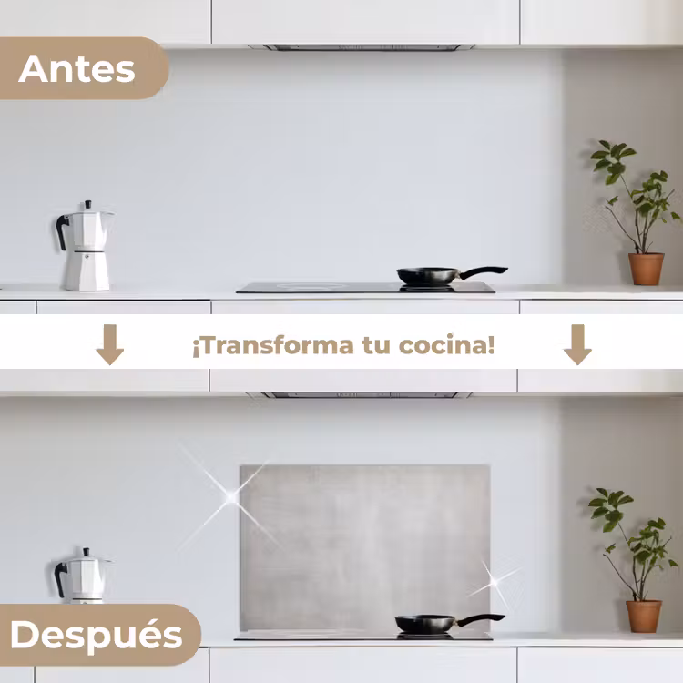 Salpicaderos de cocina - Hormigón - Gris - Cemento - Industrial - Texturizado — 7