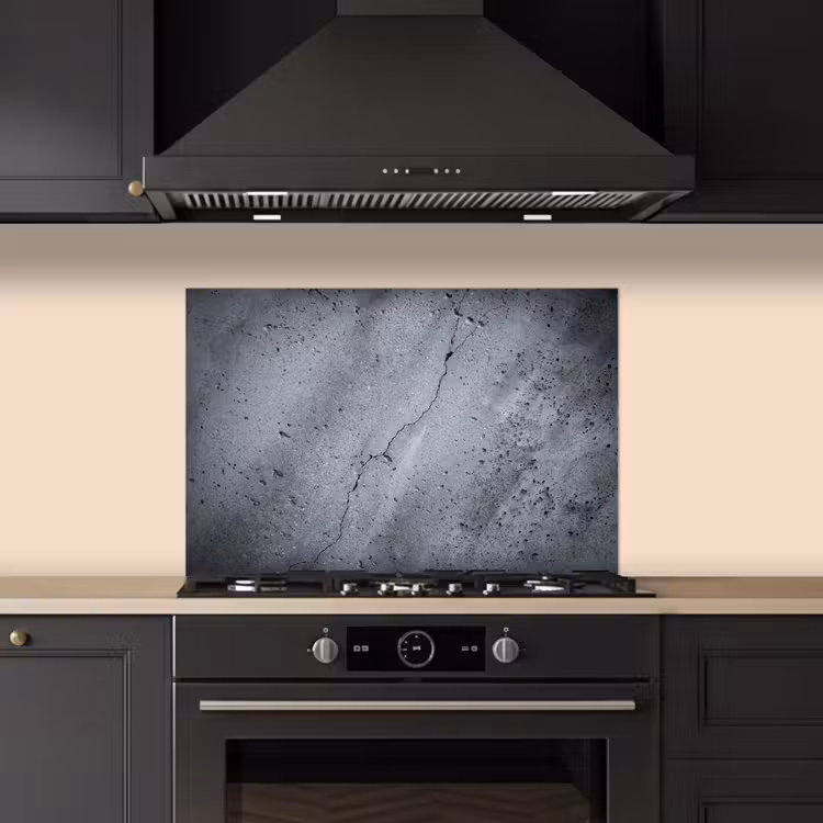 Salpicaderos de cocina - Hormigón - Gris - Grieta — 5