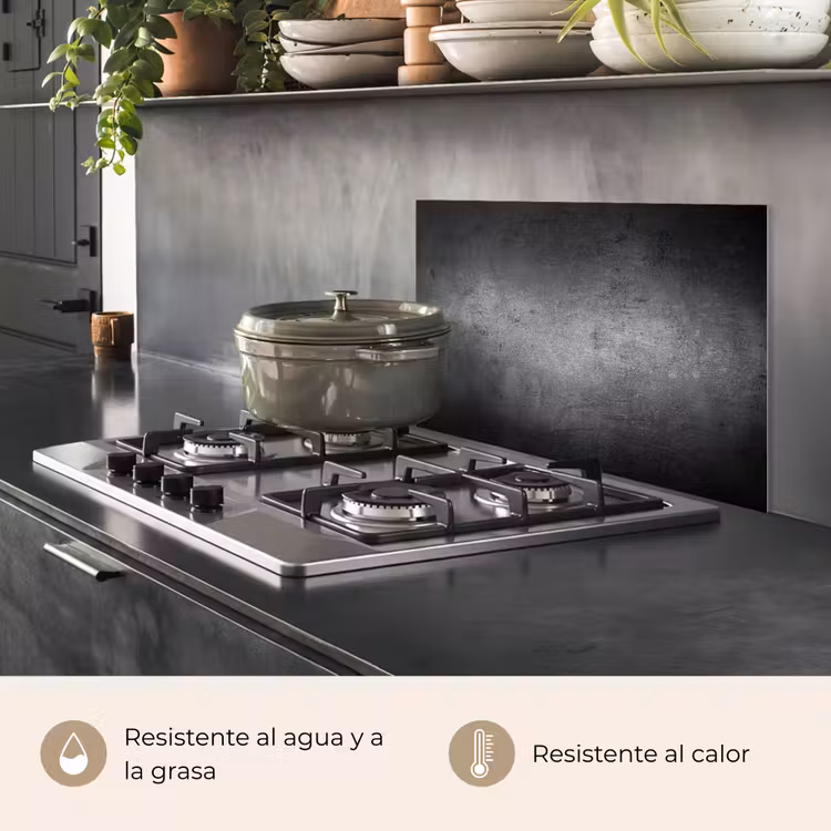 Salpicaderos de cocina - Hormigón - Gris - Retro - Cemento - Textura — 2