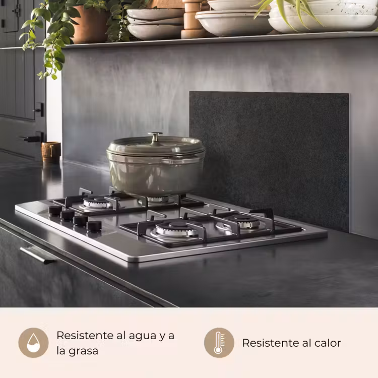 Salpicaderos de cocina - Industrial - Hormigón - Gris - Estructuras - Retro — 2