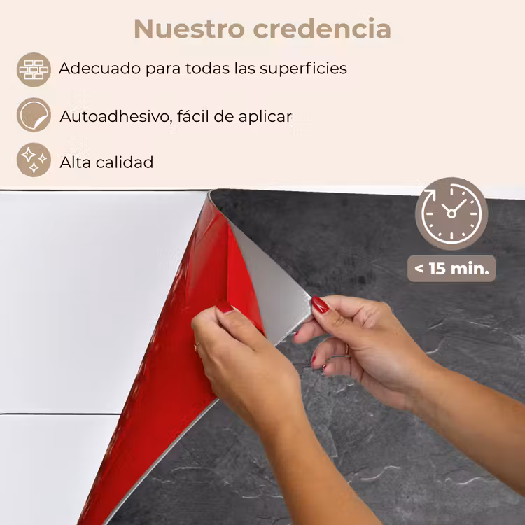 Salpicaderos de cocina - Estructura - Cemento - Hormigón - Gris - Vintage — 4