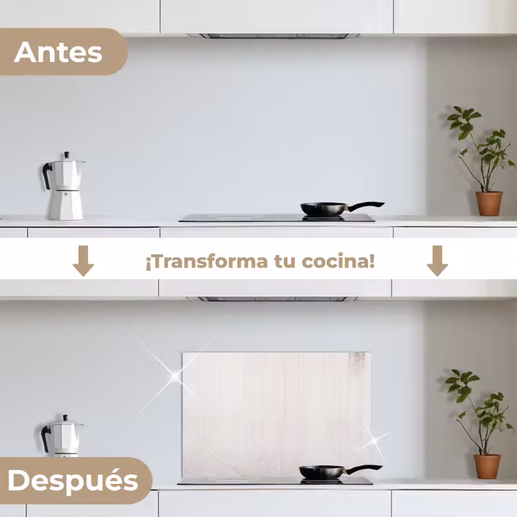 Salpicaderos de cocina - Hormigón - Pared - Blanco — 7