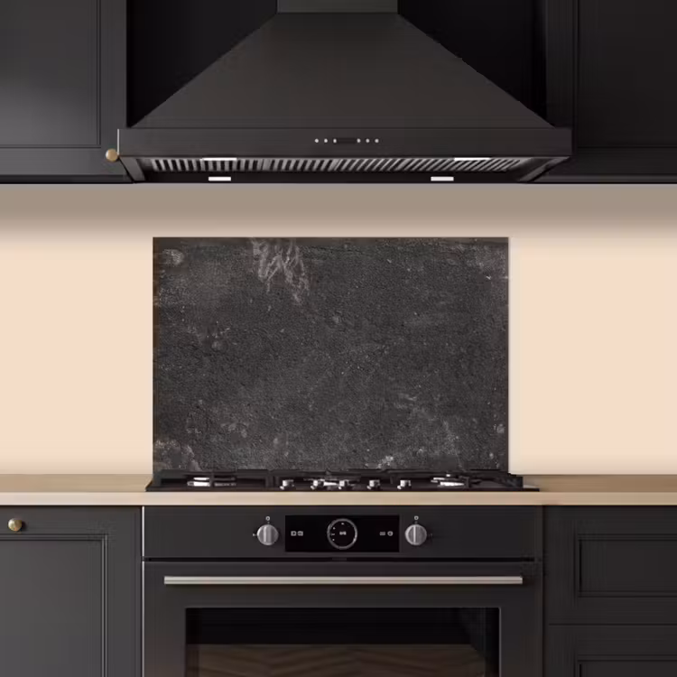 Salpicaderos de cocina - Hormigón - Pared - Negro - Vintage - Industrial — 5