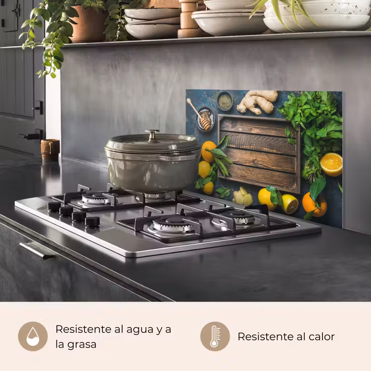 Salpicaderos de cocina - Caja de fruta - Limón — 2