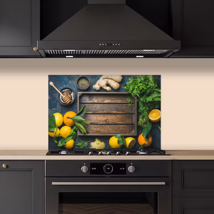 Salpicaderos de cocina - Caja de fruta - Limón — 5