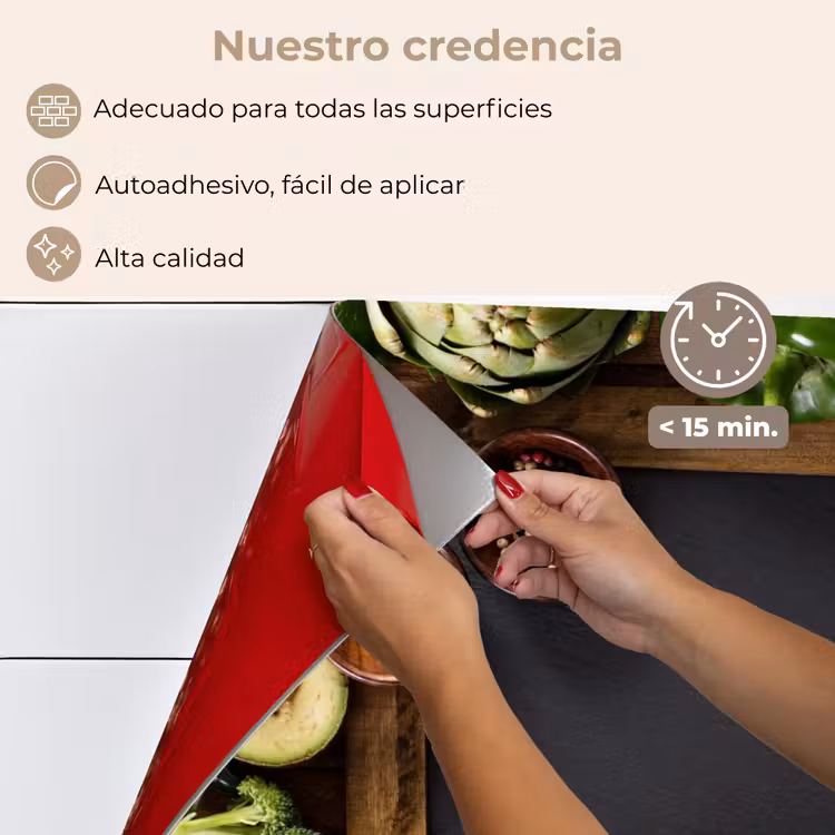 Salpicaderos de cocina - Fruta - Pizarra - Verduras — 4