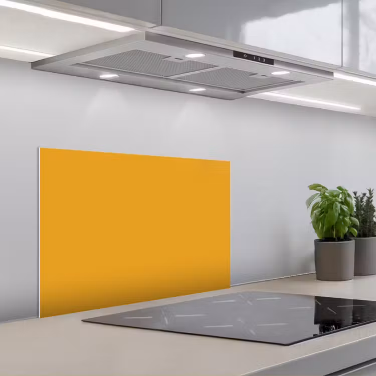Salpicaderos de cocina - Amarillo Ocre - Otoño - Interior — 1