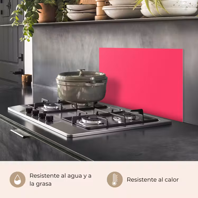 Salpicaderos de cocina - Carmín - Colores - Paleta - Rosa — 2