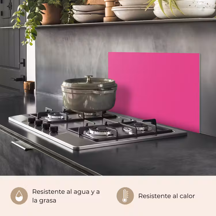 Salpicaderos de cocina - Fucsia - Neón - Colores — 2