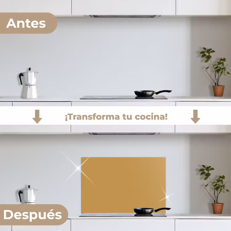 Salpicaderos de cocina - Amarillo ocre - Color - Otoño - Amarillo - Sólido - Colores — 7