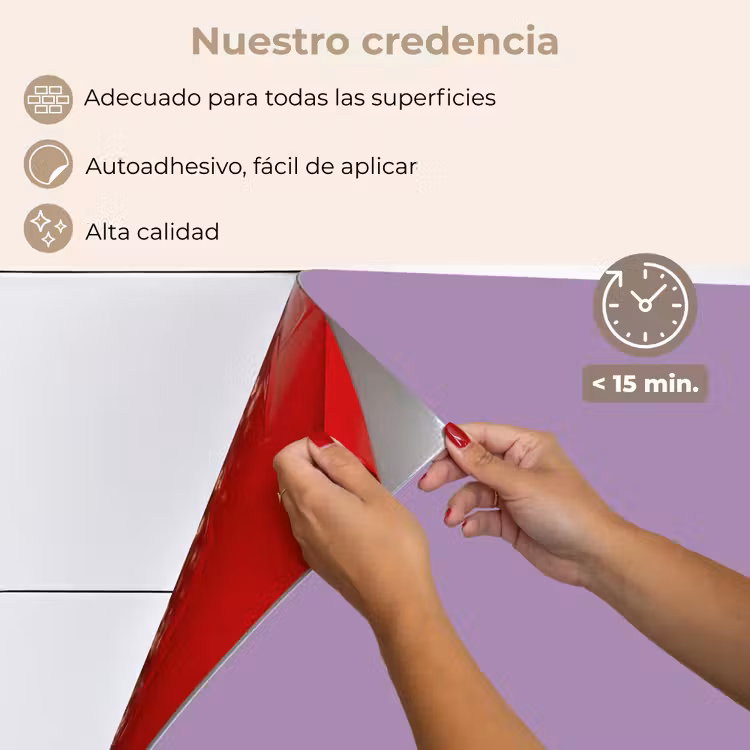 Salpicaderos de cocina - Interior - Púrpura - Colores - Color - Sólido — 4