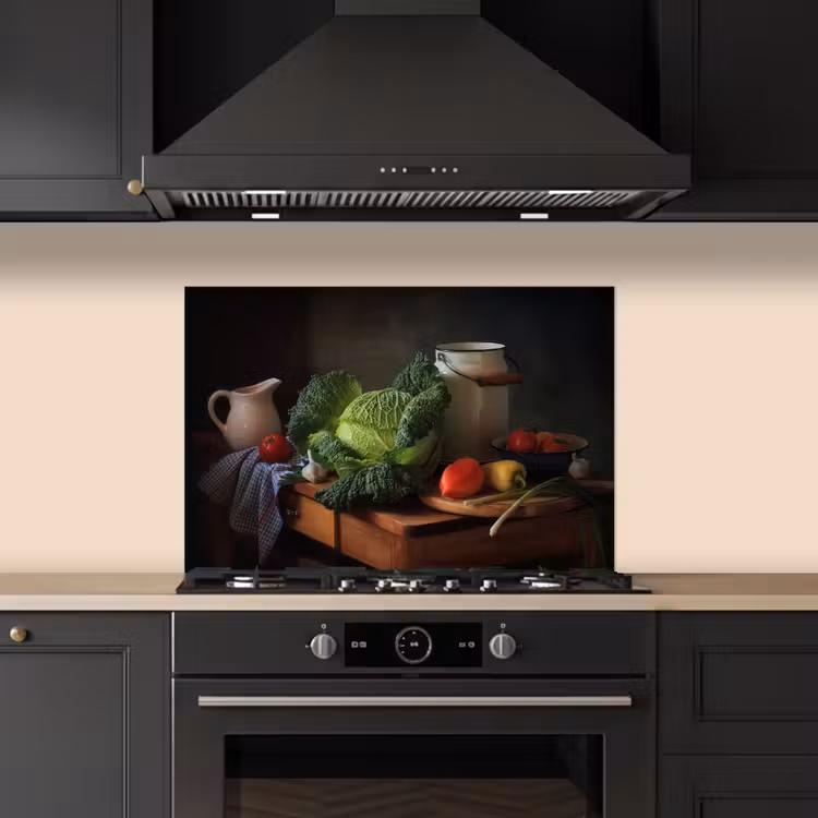 Salpicaderos de cocina - Naturaleza muerta - Verduras - Colores — 5