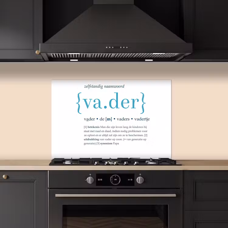 Salpicaderos de cocina - Citas - Definición de padre - Proverbios - Diccionario — 5