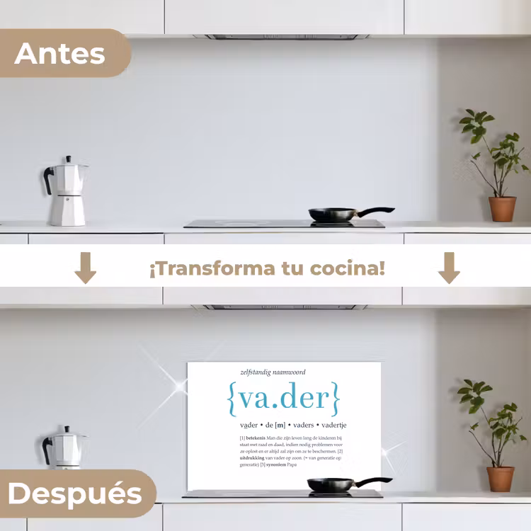 Salpicaderos de cocina - Citas - Definición de padre - Proverbios - Diccionario — 7