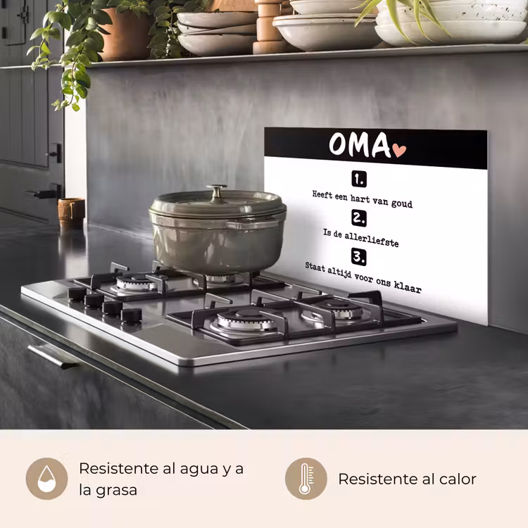 Salpicaderos de cocina - Citas - La abuela es la más dulce - Proverbios - Abuela — 2