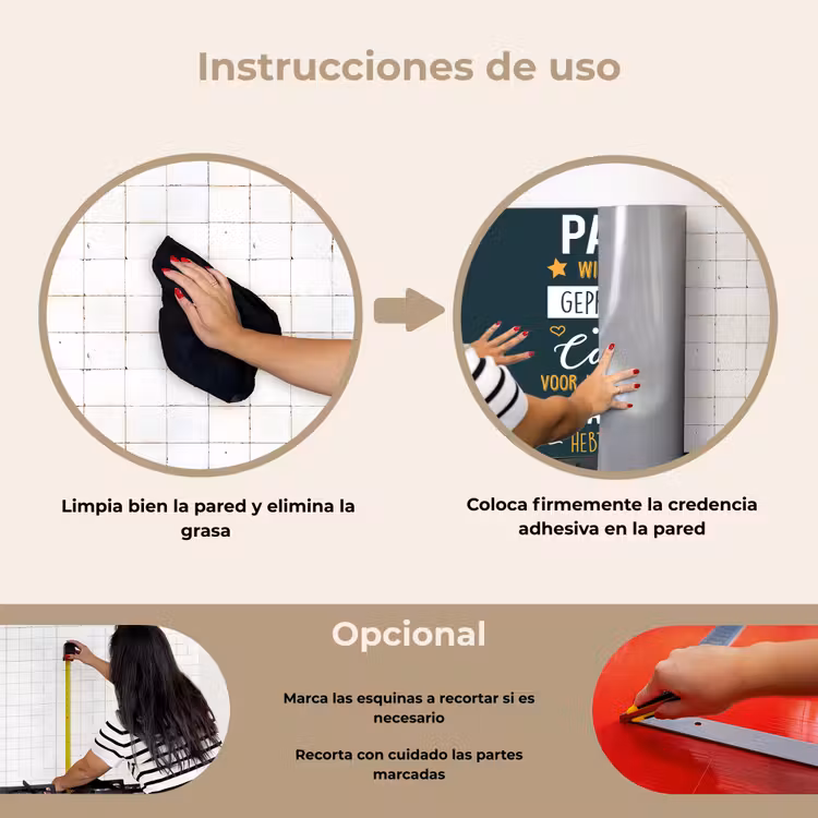 Salpicaderos de cocina - Citas - Papá - Proverbios - Papá ya nos tienes — 6