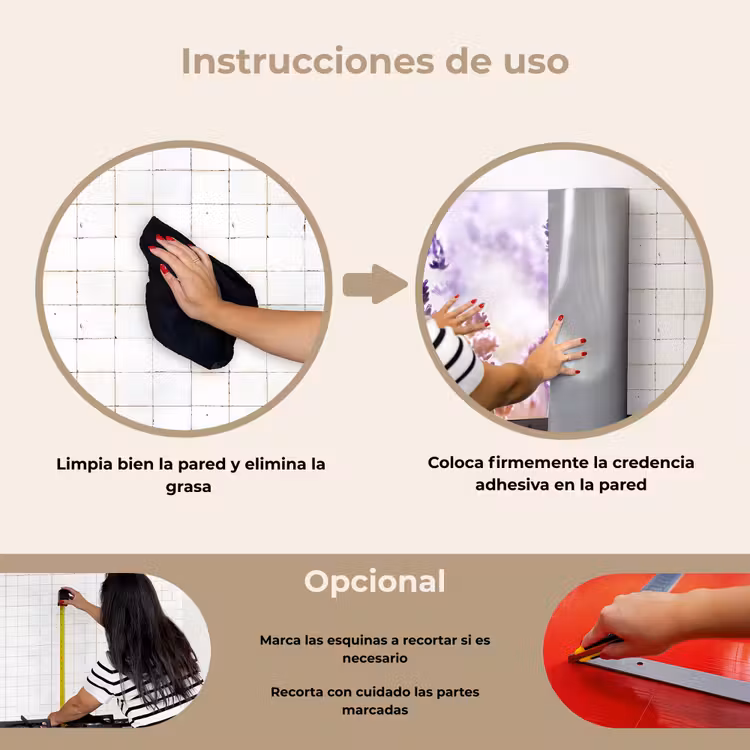 Salpicaderos de cocina - Juego de la Luz de Lavanda — 6