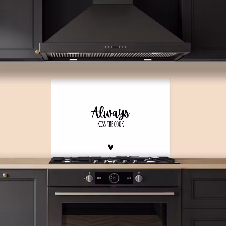Salpicaderos de cocina - Besa siempre al cocinero - Cocina - Cocina - Proverbios — 5