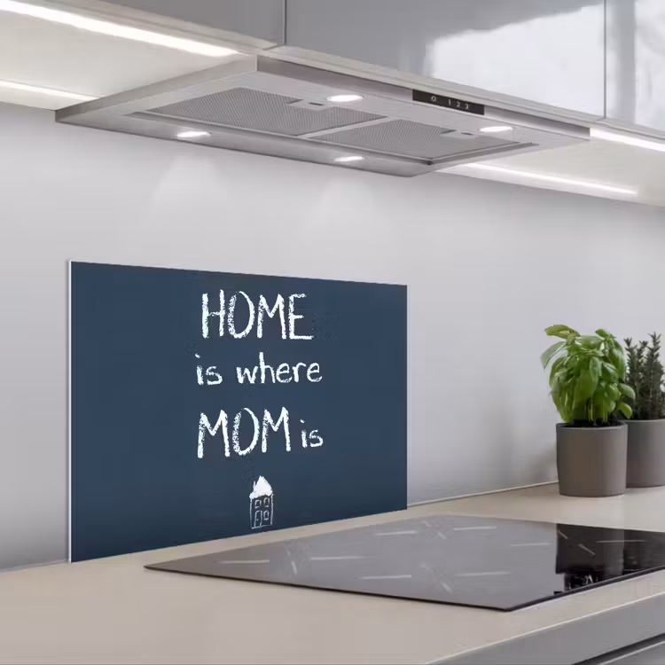 Salpicaderos de cocina - Citas - El hogar es donde está mamá - Proverbios - Madre — 1