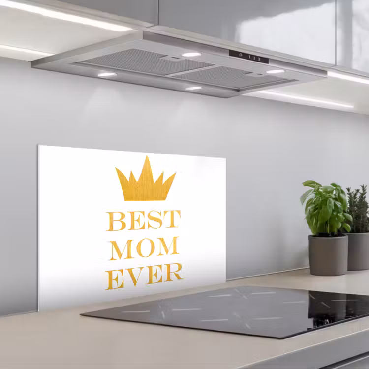 Salpicaderos de cocina - Citas - La mejor madre del mundo - Proverbios - Mamá — 1