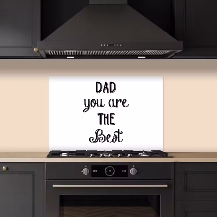 Salpicaderos de cocina - Citas - Papá eres el mejor - Proverbios - Papá — 5