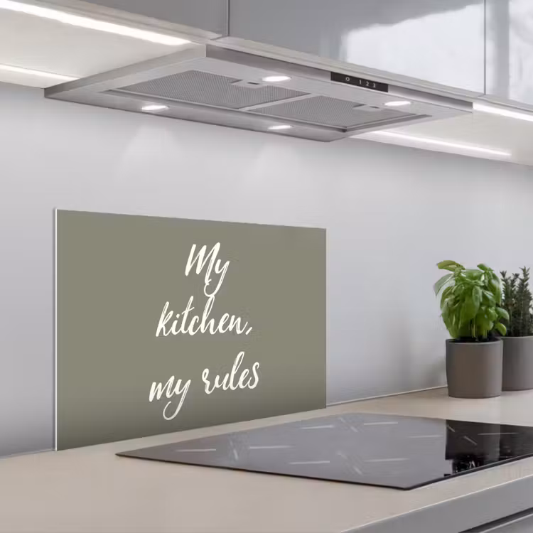 Salpicaderos de cocina - Mi cocina, mis reglas - Proverbios - Citas — 1