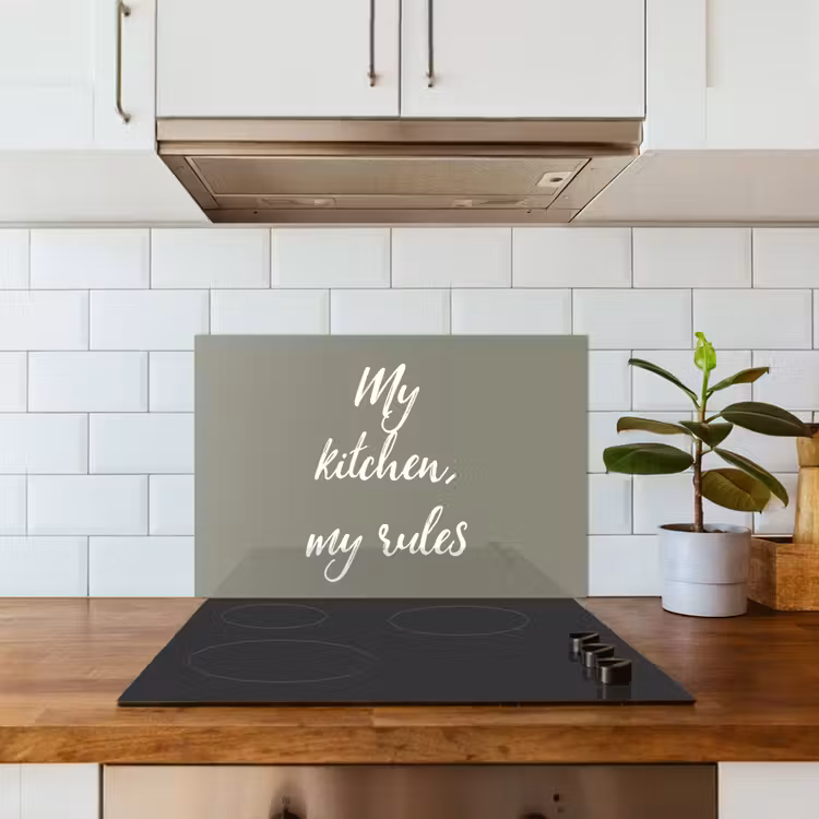 Salpicaderos de cocina - Mi cocina, mis reglas - Proverbios - Citas — 3
