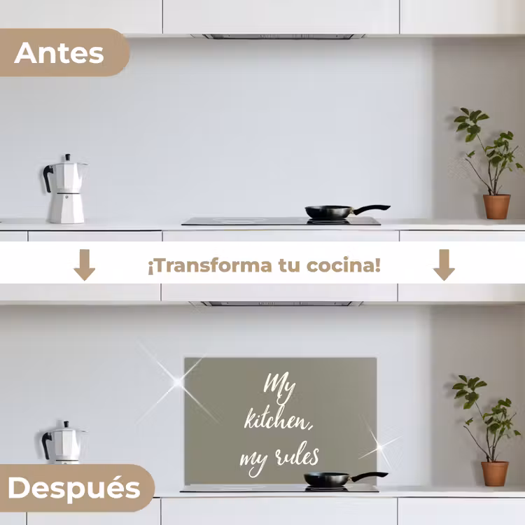 Salpicaderos de cocina - Mi cocina, mis reglas - Proverbios - Citas — 7